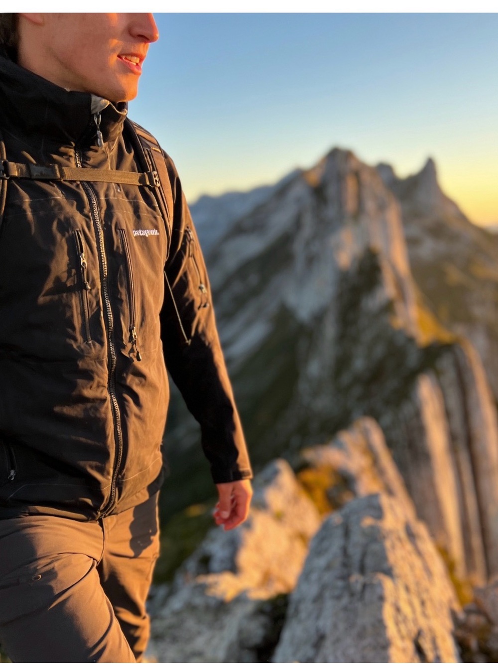 Patagonia Black Men's Performance Softshell Jacket